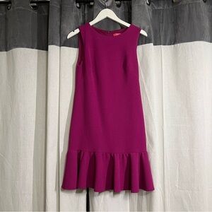 Betsey Johnson Pink Peplum Dress